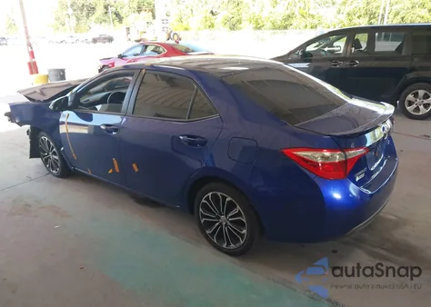 2014 Toyota Corolla S Plus из США, поврежденный, VIN 2T1BURHE6EC178087